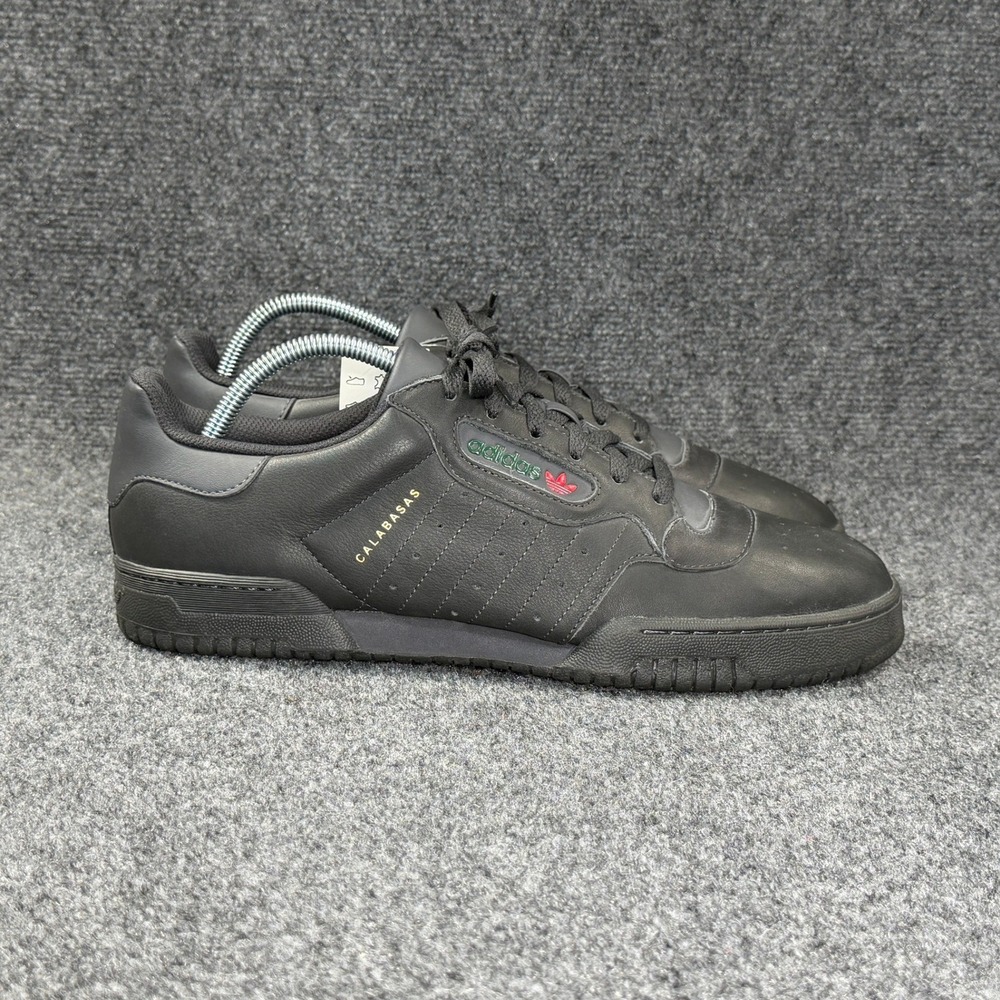 Adidas Yeezy Powerphase Shoes Men's 13 Calabasas Core Black Athletic Low Sneaker